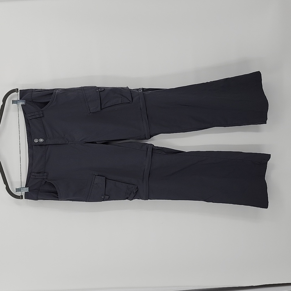 Prana Convertible 3 Way Women's Pants Grey Size 10
